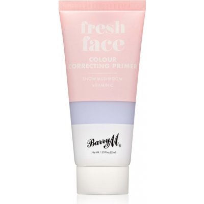 Barry M Fresh Face Colour Correcting Primer Purple Korekční podkladová báze pod make-up 35 ml