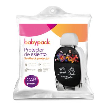Babypack organizér a ochrana autosedadla černý