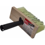 TOPTRADE štětka zednická, dřevěná, hranatá, s plastovou rukojetí – Zboží Dáma