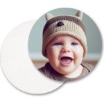 FotoDarky.cz 2ks Porcelánové pivní tácky 9cm s potiskem – Zboží Dáma