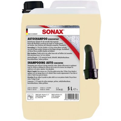 Sonax Leštící šampon 5 l – Zbozi.Blesk.cz