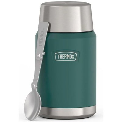 Thermos Termoska na jídlo se skládácí lžící a šálkem 710 ml smrkově zelená – Zboží Dáma