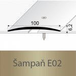 Profil Team Přechodový profil šampaň E02 100mm 1 m – Sleviste.cz