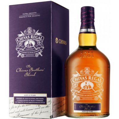 Chivas Regal Brothers Blend 12y 40% 1 l (karton) – Zboží Mobilmania