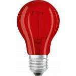 Osram LED světelný zdroj, 2,5 W, 10 lm, červená, E27 LED STAR CL A RED 15 NON-DIM 2,5W – Hledejceny.cz