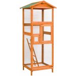 vidaXL klec 68 x 62 x 166 cm masivní jedle – Zboží Mobilmania