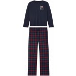 Pepperts! flanelové pyžamo navy modrá – Zboží Dáma