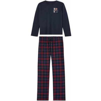 Pepperts! flanelové pyžamo navy modrá – Zboží Dáma