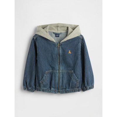 GAP Baby džínová bunda Tmavě modrá – Zbozi.Blesk.cz