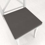 Biante SLK-003 Tmavě šedý 38 x 38 x 3 cm čtvercový – Zboží Dáma