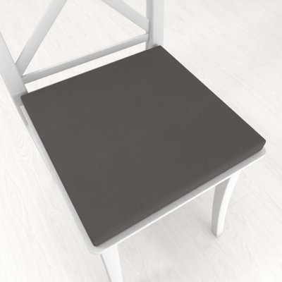 Biante SLK-003 Tmavě šedý 38 x 38 x 3 cm čtvercový – Zboží Dáma