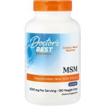 Doctor's Best MSM Methylsulfonylmethan 1000 mg x 180 kapslí – Hledejceny.cz