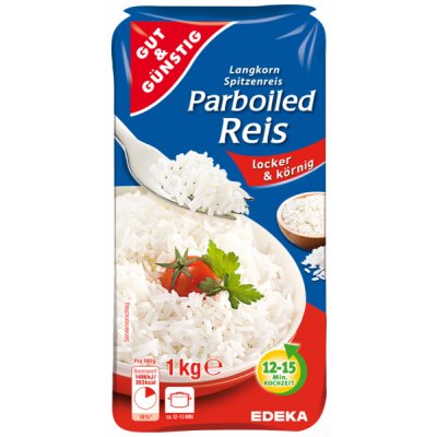 G&G Dlouhozrnná rýže Parboiled 1 kg – Zboží Dáma