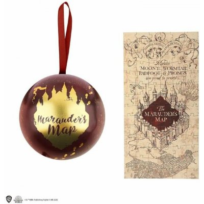 Distrineo Harry Potter Vianočná dekorácia s puzzle Záškodnícka mapa – Hledejceny.cz