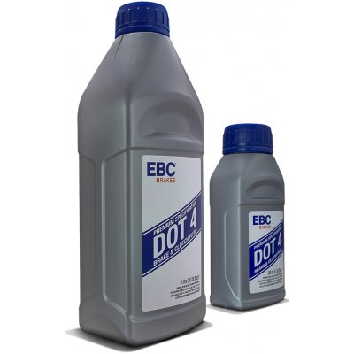 EBC Brzdová kapalina DOT 4 1 l – Zboží Mobilmania