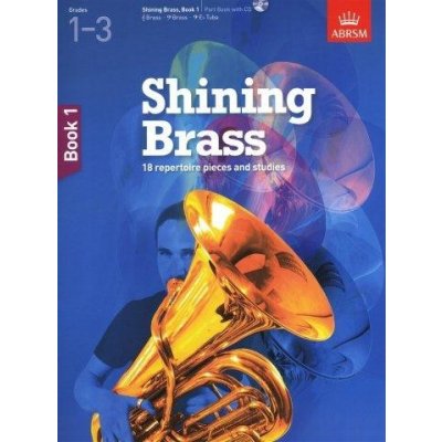 ABRSM Shining Brass Book 1 Part Grades 1-3 noty na žesťové nástroje + audio
