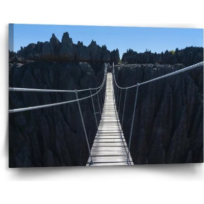 Sablio Obraz Visutý most - 120x80 cm – Hledejceny.cz