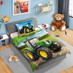 FARO povlečení Traktor zelený Bavlna 140x200 70x90 – Zboží Mobilmania