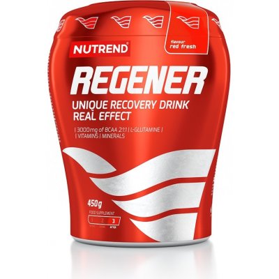 Nutrend Energetický nápoj Regener red fresh 450 g