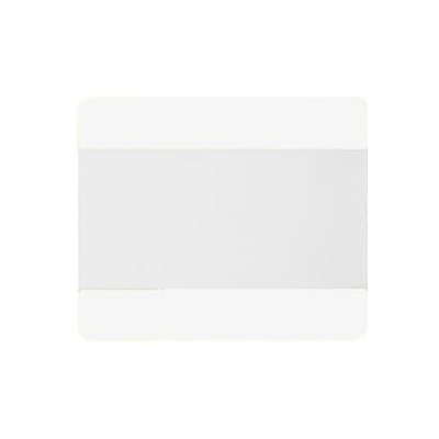 Samolepicí vyznačovací kapsy WT-5118, 1/3 A4 uzavřená – PVC, bílá, 236×180 mm, balení 10ks – Zboží Mobilmania