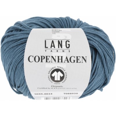 Lang Yarns Copenhagen (Gots) 0034 Jeans