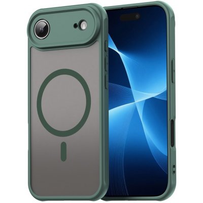 Case matný gelový obal s MagSafe na iPhone 17 Air - zelený – Zboží Mobilmania