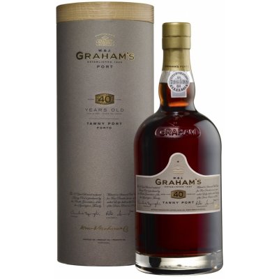 Graham’s Port 40y 20% 0,75 l (tuba) – Zboží Dáma