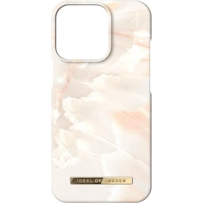 Pouzdro iDeal Of Sweden Fashion s Magsafe iPhone 14 Pro Rose Pearl Marble – Zboží Mobilmania