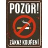Obraz Nostalgic Art Plechová cedule Zákaz kouření 40 x 30 cm