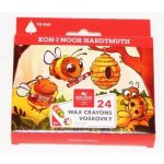 Koh-i-noor trojhranné voskovky MAXI 8274 24 barev – Hledejceny.cz