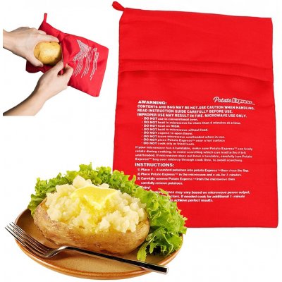 Popron.cz Sáček na vaření brambor v mikrovlnce – Zboží Dáma