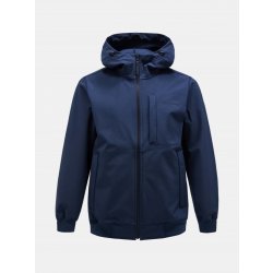 Peak Performance M Softshell Hood Jacket modrá