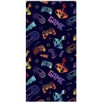 Carbotex plážová osuška Never Ending Game 70 x 140 cm – Sleviste.cz
