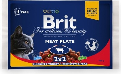 Brit Premium Cat masová variace 4 x 100 g