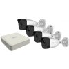 IP kamera Hikvision HiLook KIT NVR-104H-D/4P(C) + 4x IPC-B140H(C)