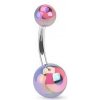 Piercing Šperky4U piercing do pupíku oko BA01075-P