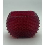 Váza 15cm - Hobnail - Ananas - granát – Hledejceny.cz