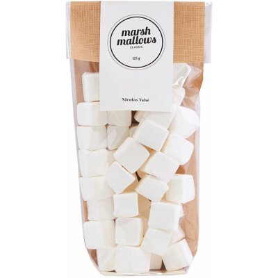 Nicolas Vahé Pěnové bonbony Marshmallows multi barva plast papír 125 g – Zboží Mobilmania