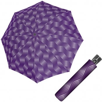 Doppler Magic Fiber Wawe dámský plněautomatický deštník fialový