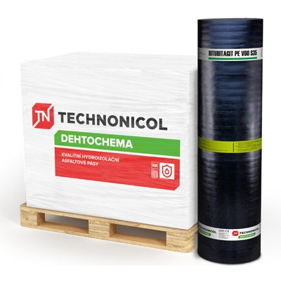 Dehtochema oxidovaný asfaltový pás s vložkou ze skelné rohože Bitubitagit V60S35 (10 m2) – Zboží Mobilmania