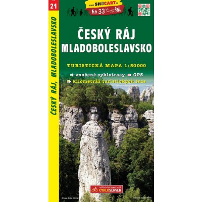 Český ráj Mladoboleslavsko 1:50 000 turist .mapa – Hledejceny.cz