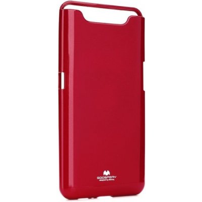 Pouzdro Jelly Mercury Samsung Galaxy A80 červené