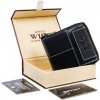 Peněženka Always Wild Kožená pánská peněženka na čtvercový zip v retro stylu, RFID