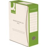 Q-Connect Q-Connect Archivační krabice A4 bílozelená 10 cm 510.5506 – Zboží Živě