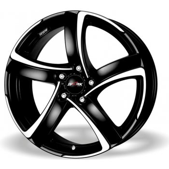 Alutec Shark 8x18 5x112 ET35 black polished