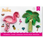 Decora Decora Sada vykrajovátek - plameňák a palma – Hledejceny.cz