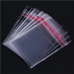 Šperky4U Celofánové sáčky s klopou a lepícím proužkem 70 x 70 mm 1000 ks KR1044-1000 – Zboží Dáma