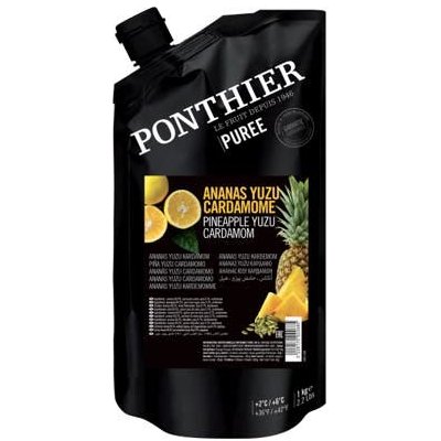 Ponthier Pyré ovocné ananas Yuzu Kardamon 1000 g