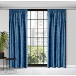 ZATEMŇOVACÍ ZÁVĚS ADRIA NA PÁSCE 140X270 CM MODRÝ – Hledejceny.cz