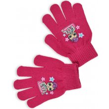 Lol Surprise Dívčí rukavice tmavě růžové